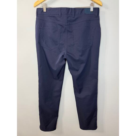 Peter Millar Performance 5-Pocket Core Pant Blue Stretch Men's 32x30 - Picture 4 of 14